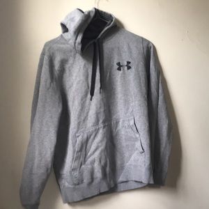 Gray under armour hoodie
